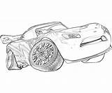 Coloring Mcqueen Lightning Pages Print Cars Printable Kids Colouring Popular Everfreecoloring sketch template