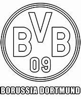 Dortmund Borussia Kolorowanka Pages Topcoloringpages Kolorowanki Uefa Druku Logos sketch template