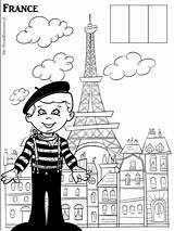 Du Coloriage France Dessin Parisien Tour Paris Monde Fr Le Pour sketch template
