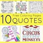 coloring pages  adults quotes crafts  sea