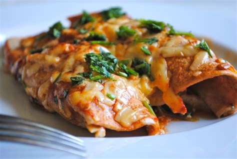 spicy chicken and spinach enchiladas bev cooks