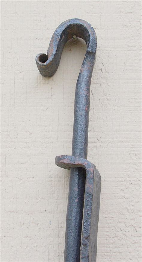 17th 18th Century Wrought Iron Trammel Zachary Miller Antiques