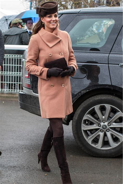 Kate Middleton S Day Out At Cheltenham Races With Prince William