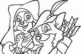 Coloring Robin Fox Girlfriend Hood Wecoloringpage Pages sketch template