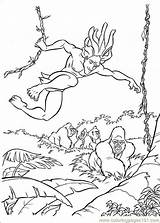 Tarzan Coloring Pages Disney Printable Coloriage Book Color Jane Colorier Kids Movie Dessin Cartoons Sheets Imprimer Colouring Cartoon Info Tableau sketch template