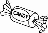 Candy Clip Clipart Food Coloring Pages Cliparts Candies Bar Pieces Sweets Wallpaper Hard Chocolate Library Sweet Google Printable Cartoon Cliparting sketch template
