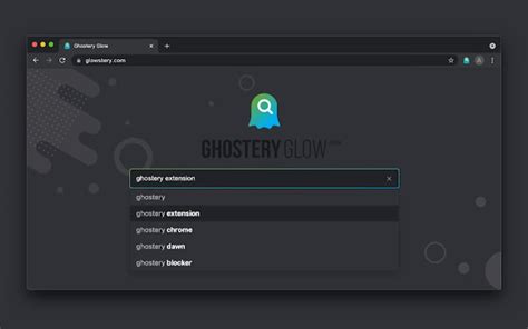 ghostery glow  chrome  google chrome extension