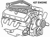 Engine Drawing 454 Diagram Car Sketch Corvette Firing Order Blocks Diagrams Components Wiring Getdrawings Gif Ignition Pumps sketch template