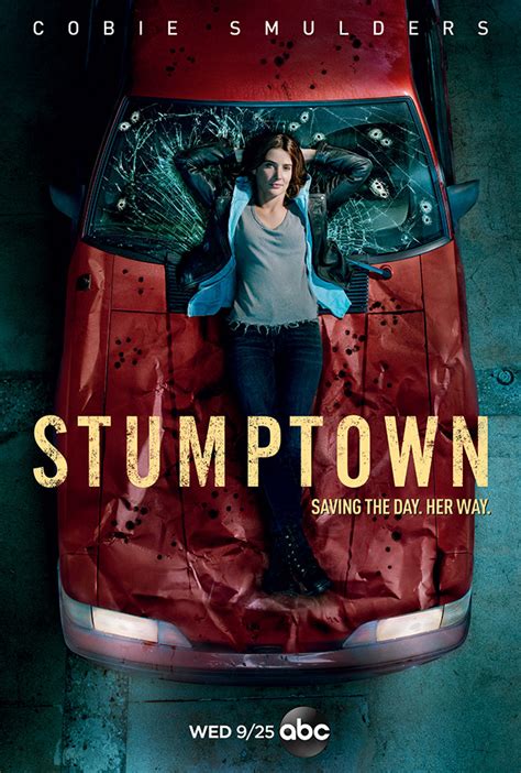 stumptown gives you cobie smulders like you ve never seen her before