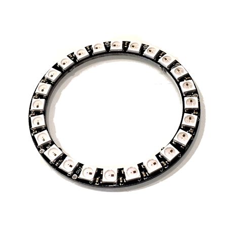 ws  rgb led ring  integrated drivers neopixel compatible