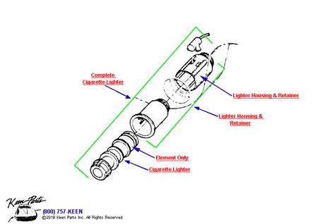 diagram  corvette wiring diagram cigarette lighter mydiagramonline