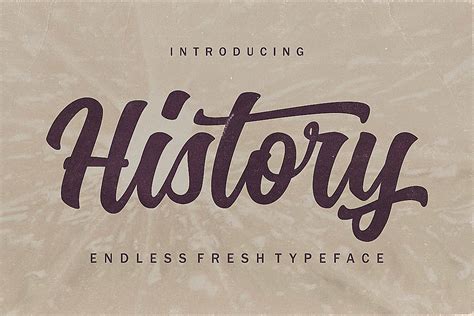history font trio  display font bundles