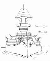Coloring Battleship Pages Boats Warship Drawing Colouring Arms Coat Para Colorir Bismarck Ships Library Desenhos Vehicles Getdrawings Meios Printable Maritimo sketch template