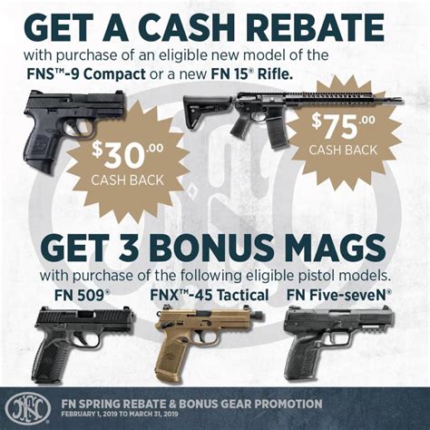 Purchase An Fn And Get Cash Back Spring Rebate And Gear