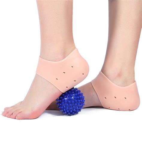 yosoo ankle gel support pain relief protective silicone plantar