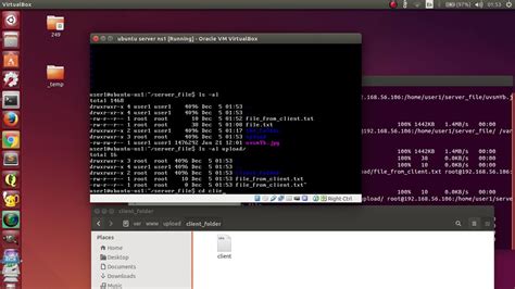 ubuntu   file  server  upload file  server