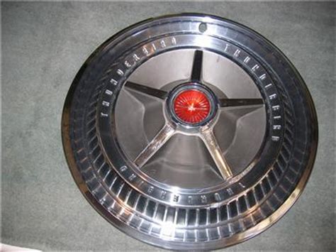 ford thunderbird deluxe spinner hubcaps ebay