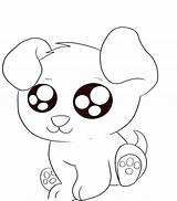 Puppy Coloring Pages Cartoon Printable Getcolorings sketch template