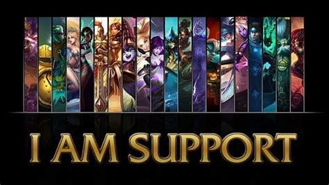 top   played support champions  ranked league  legends