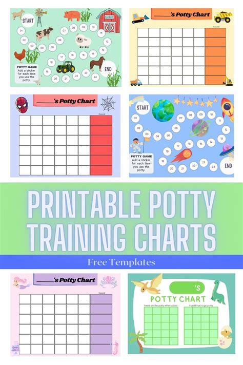 printable beginner potty training chart printable wor vrogueco