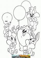 Looney Tunes Baby Coloring Pages Characters Taz Printable Color Clipart Draw Vector Kids Print Library Books Colorare Da Bugs Bing sketch template