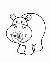 Coloring Printable Animals Cartoon Pages Comments sketch template