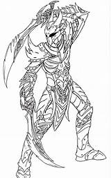 Skyrim Drawing Coloring Pages Armor Daedric Logo Dragon Sketch Template Colouring Choose Board sketch template