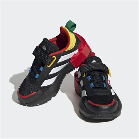 kids shoes adidas  lego tech rnr elastic lace  top strap shoes black adidas kuwait