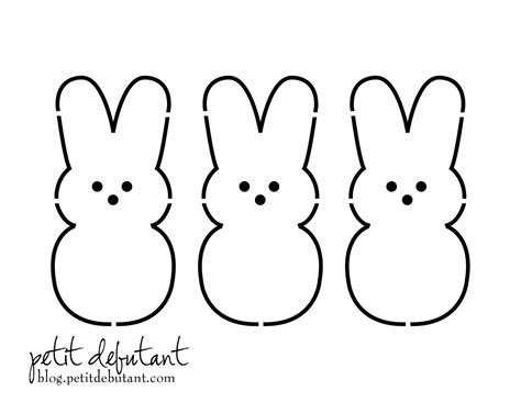 easter bunny template easter crafts easter templates