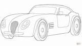 Coloring Roadster Pages Ford Wiesmann Template sketch template