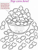 Coloring Popcorn Printable Corn Pages Pop Kids Worksheets Maze Google Print Color Search Preschool Cub Scouts Activities Library Words Clipart sketch template