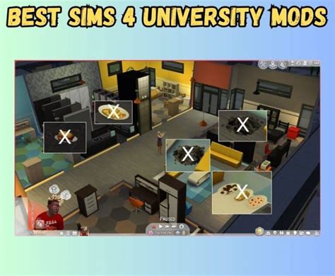 sims  university mods    ultimate college