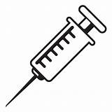 Syringe Clipart Vaccine Needle Cliparts Flu Clip Medical Shot Injection Animated Library Vaccination Shots Insulin Cartoon Hypo Transparent Medecine Background sketch template
