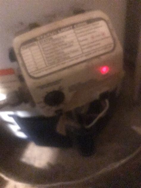 hot water tank reading sensor failure whirlpool   nt   days