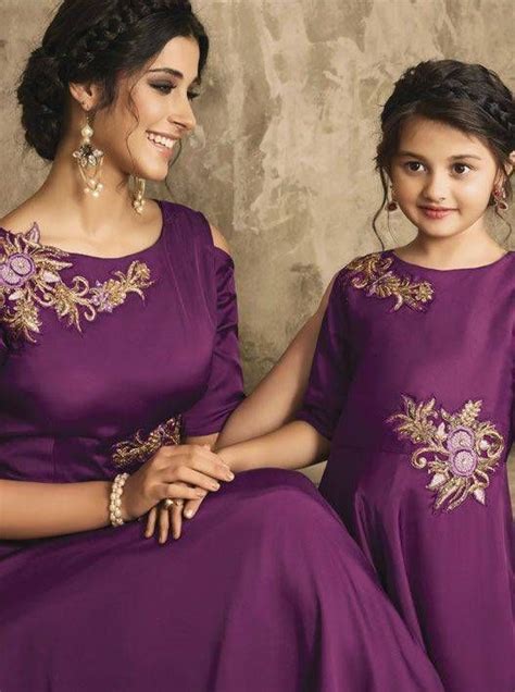 mother daughter matching dresses indian fashion ideas indian
