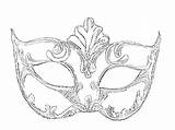 Mask Masquerade Masks Venice Drawing Coloring Pages Template Clipart Pj Carnival Venetian Kids Adult Gras Mardi Printable Patterns Carnevale Printables sketch template