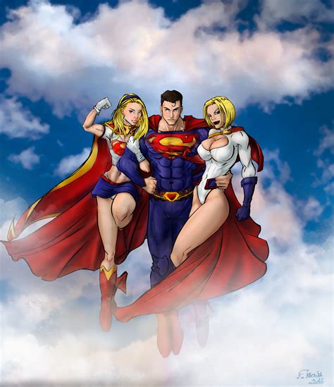 Supergirl Superman Powergirl Dccomics By Fmelia On Deviantart