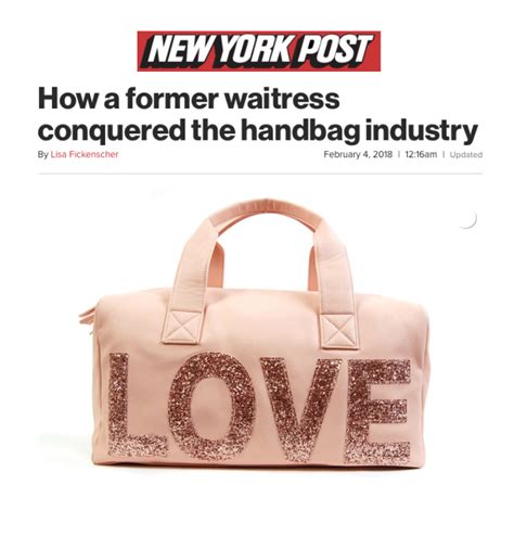 how a former waitress conquered the handbag industry omg accessories