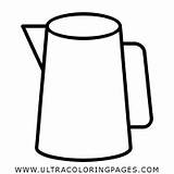 Jug Coloring Pages sketch template