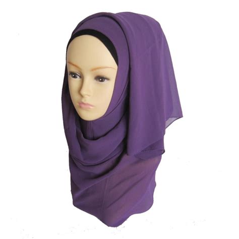 islamic women long scarf hijab muslim lady girl chiffon wrap shawls headwear ebay