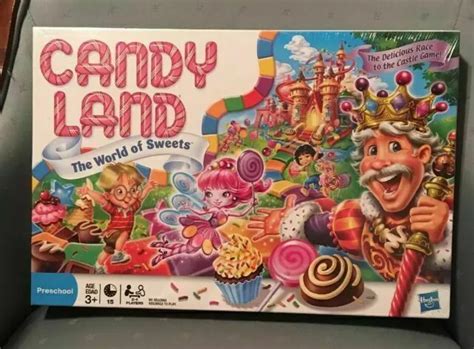 candy land kingdom  sweet adventures board game hasbro  complete