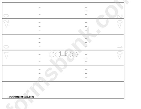 football play sheet template printable word searches