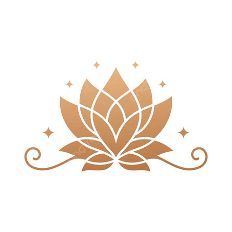 beauty spa logo vector art png lotus flower beauty spa logo design