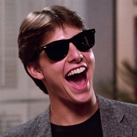Tom Cruise Risky Business Iconic Sunglasses Askmen