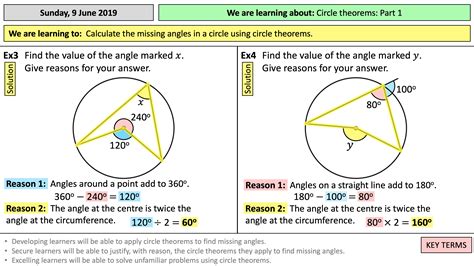 angles   circle worksheet