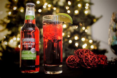 Smirnoff Cranberry And Lime Cocktail Ready To Drink Just
