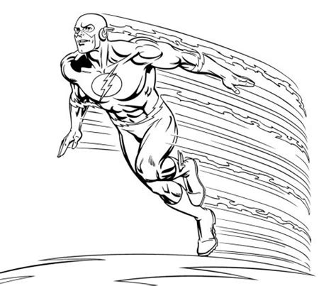 fast running flash coloring book  print
