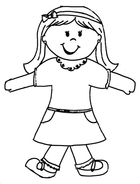 flat stanley coloring page