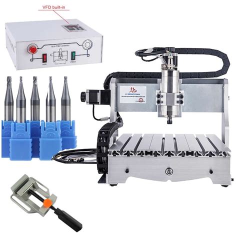 cnc  engraving milling machine  axis desktop wood carving router