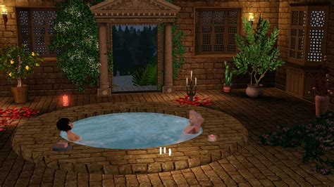 Entertainment World My Sims 3 Blog Hot Tub Romano By